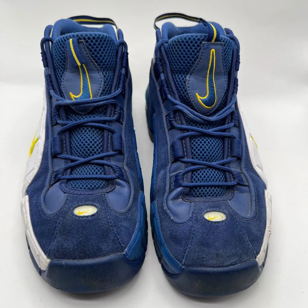 Nike Air Max Penny 1 Warriors Royal Blue Basketball Shoes 685153-401 Mens 8.5